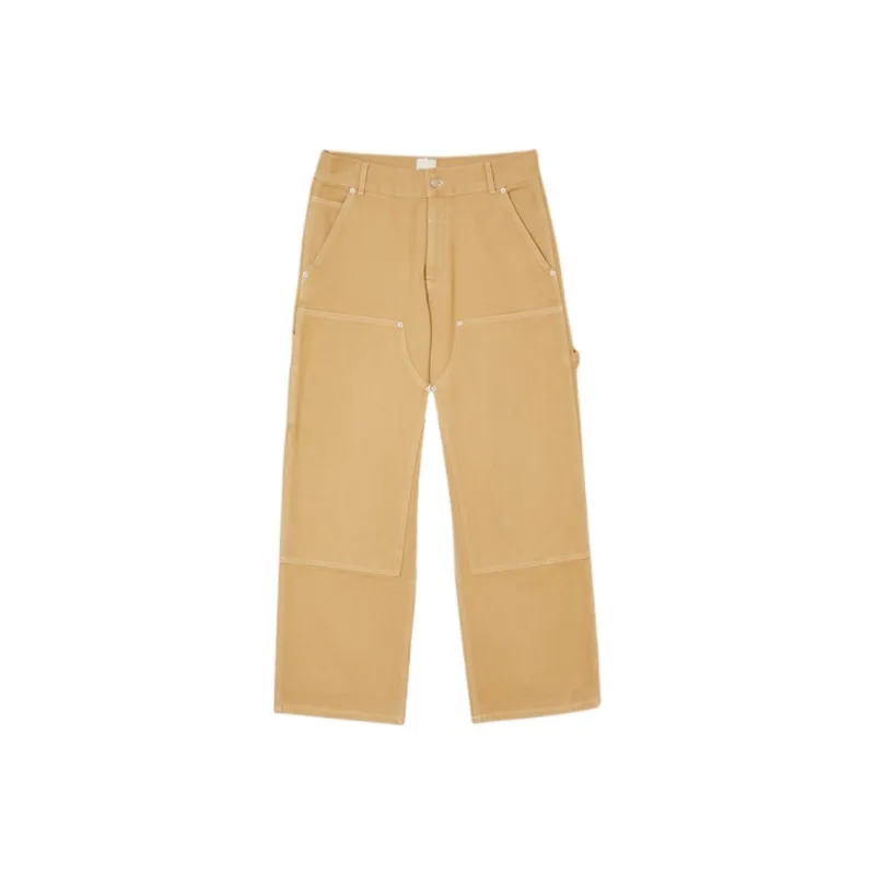 Sandro Contrast-stitch Straight-leg Jeans-0