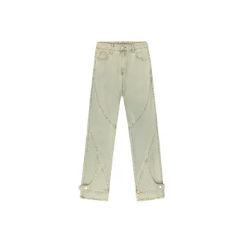 PILOTDRAGON Jeans Unisex Yellow Mud