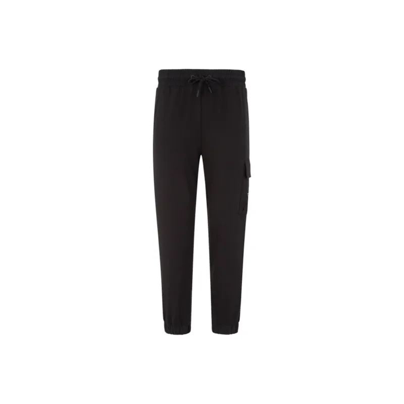 CK/Calvin Klein Knitted Sports Pants Men's Black-0