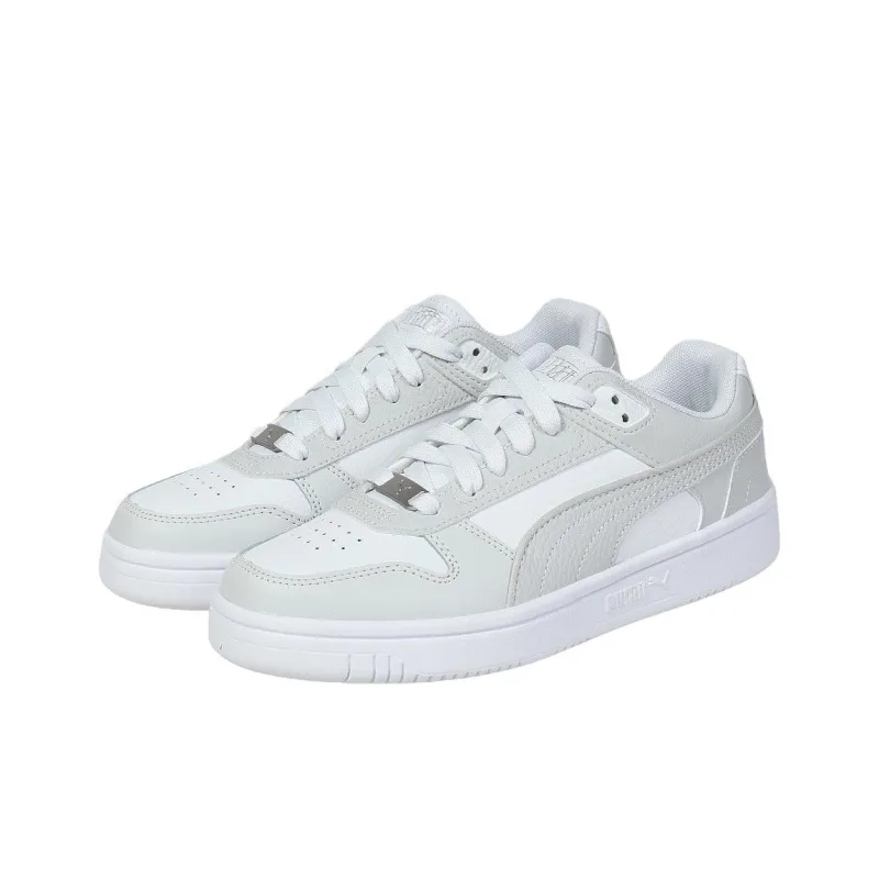 PUMA Rebound Joy Anti Slip Wear Resistant Low Top Skateboard Shoes Unisex Gray-1