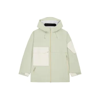 New Balance NB Grey Jackets Coats Men Alpine Green