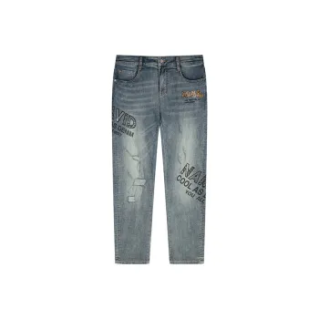 DAVID NAMAN Jeans Men Denim Blue