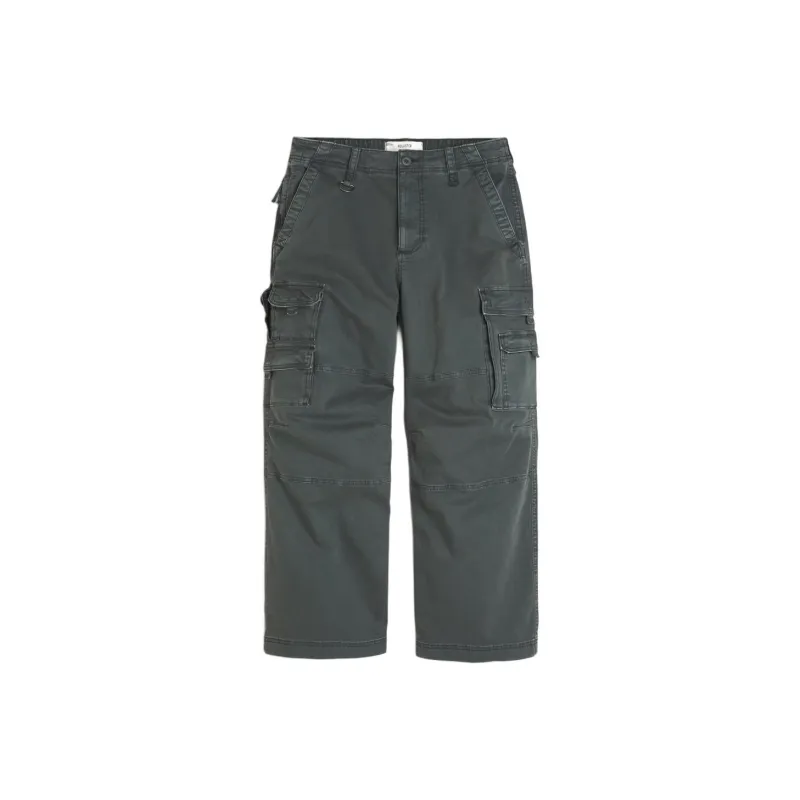 Hollister Jeans Men's Dark Shadow Green-0