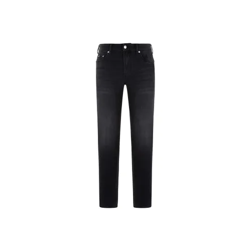 CALVIN logo Jeans Men's Denim Black