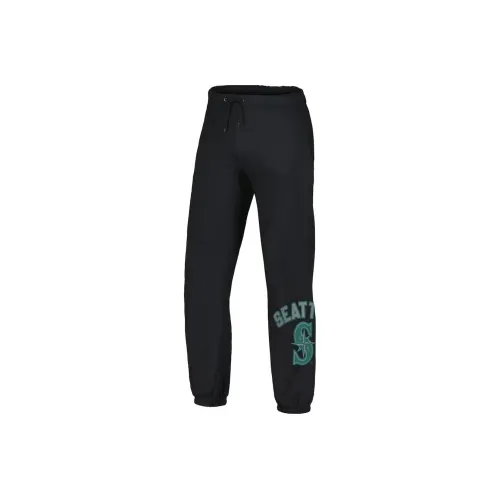 MLB x PLEASURES FW23 Knitted Sports Pants Men's Black