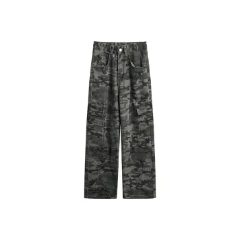 PISYPOX Jeans Unisex Camouflage