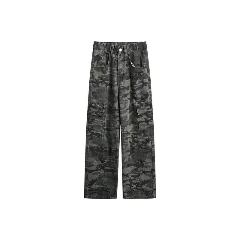 PISYPOX Jeans Unisex Camouflage-0