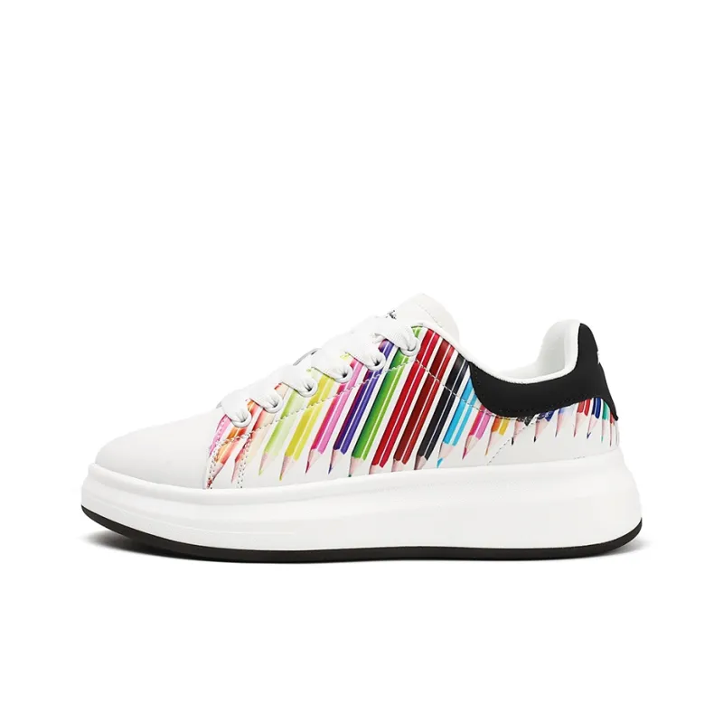 AMICNIEGD Coverage Cushioning Balance Low Top Skateboard Shoes Men's-6