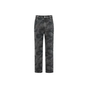 Feng Chen Wang Jeans Unisex Dark Gray