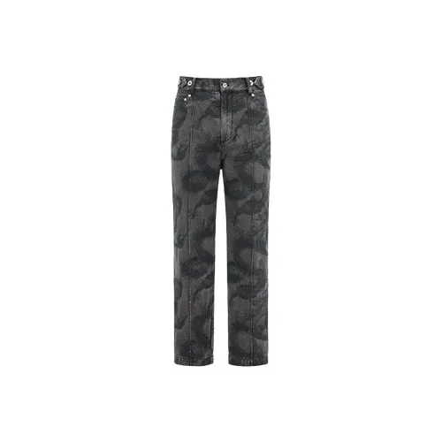Ugg Feng Chen Wang Boots Jeans Unisex Dark Gray