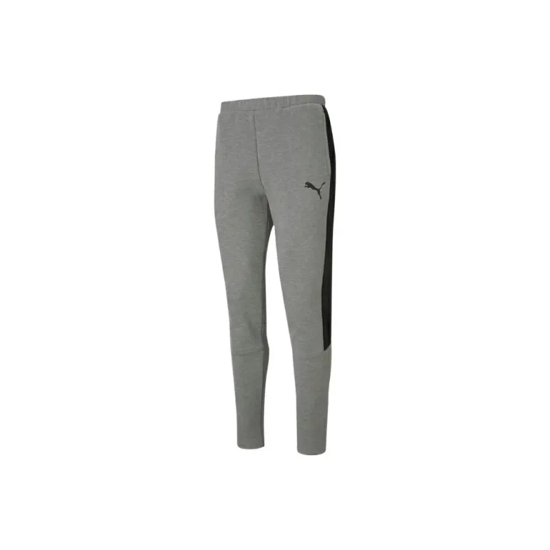 PUMA Knitted Sports Pants Men's Gray-0