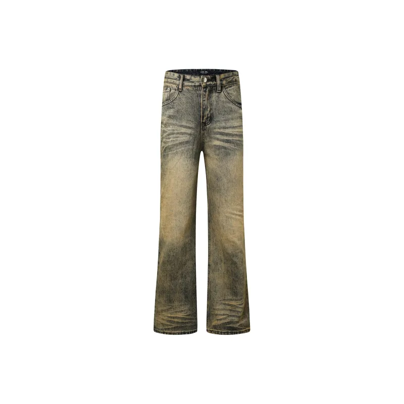 Mulinsen Jeans Unisex Yellow Mud-0