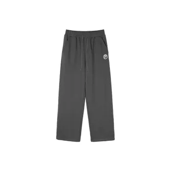 Phew Thickened Casual Pants Unisex Dark Gray