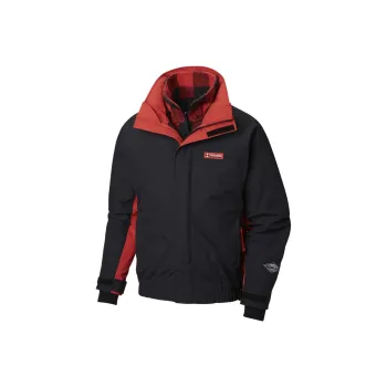 Columbia Bugaboo Jackets & Coats Men's Black/Red