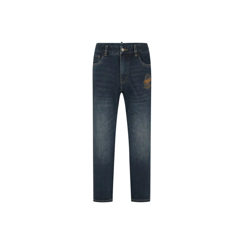 C'N'C New Order & Classics Series Jeans Men's Denim Blue-0