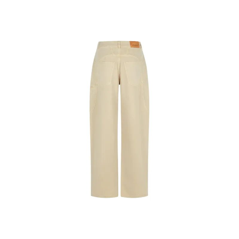 ISABEL MARANT ETOILE Beryl Panelled Jeans-1