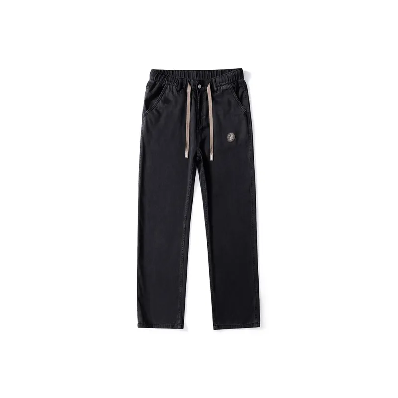 HIPANDA Jeans Men Black-0