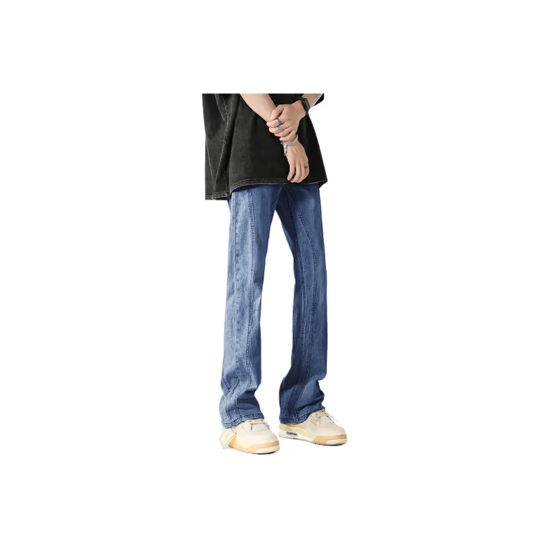 PAINT STAIN Jeans Unisex Yellow Mud-32