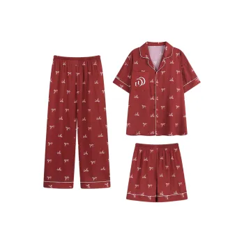 Maultiay Pajama Set Women's Red