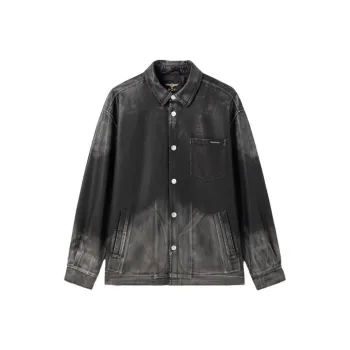 Boy London Leather Jacket Unisex Gray