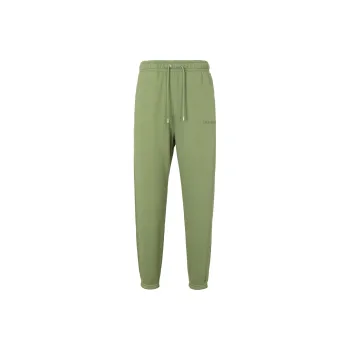 JORDAN Wordmark Knitted Sweatpants Men Light Olive Yellow