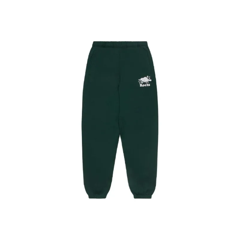 Roots X CLOT ROOTS Co branded Model Knitted Sweatpants Unisex-8