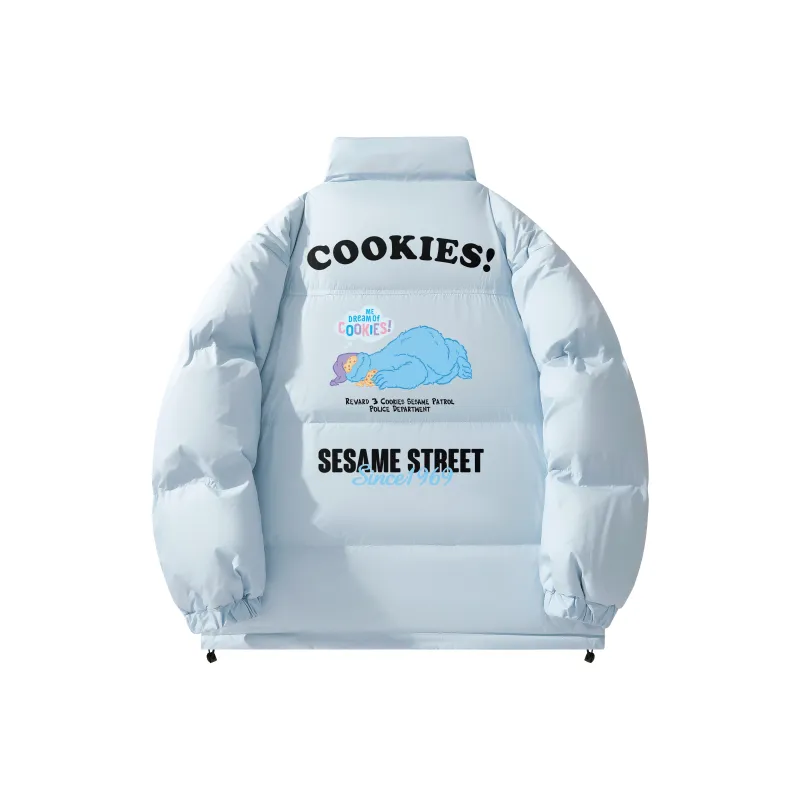 SESAME STREET Down Jacket Unisex-4