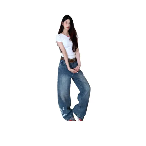 Weles Jeans Unisex Blue