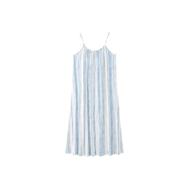 FENTENGCARE Nightgown Women's Sky Blue-0