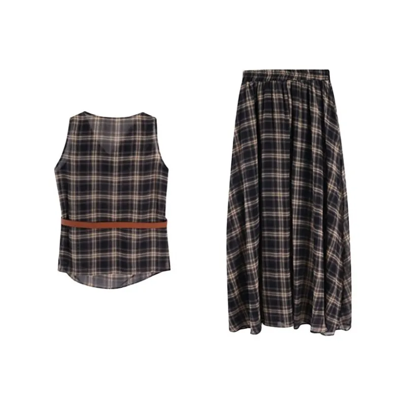 HUINIAN Two Piece Skirt Sets Women's-1