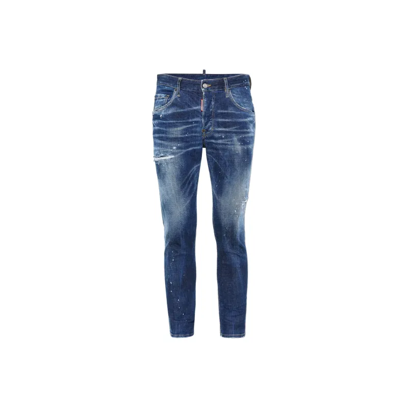 DSQUARED 2 Cool Guy Distressed Skinny Jeans-0