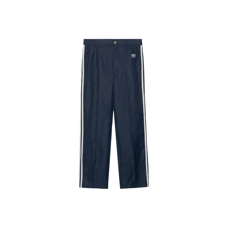 GUCCI X Adidas Gg Trefoil Jacquard Logo Pant-0