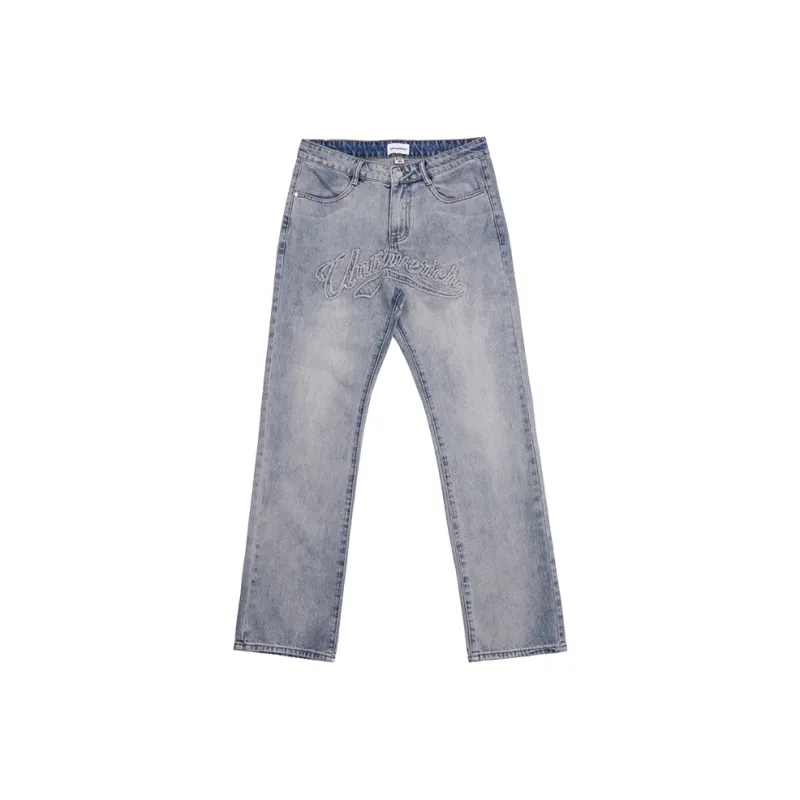 UNTILWERICH Jeans Unisex Gray Blue-0
