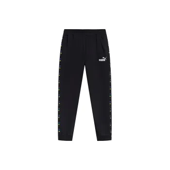 PUMA Knitted Sports Pants Men's Black