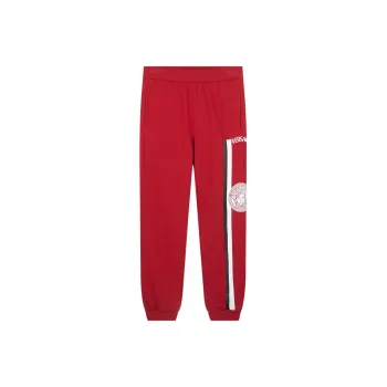 VERSACE Knitted Sweatpants Men Red