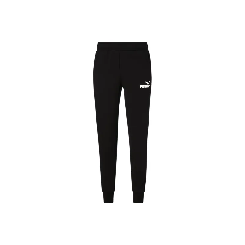 PUMA Essentials Logo Men's Joggers Knitted Sports Pants Men's Black-0