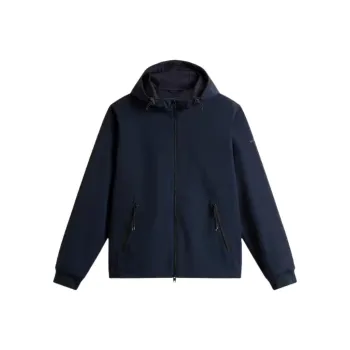 WOOLRICH Technical Zipped Hooded Jacket