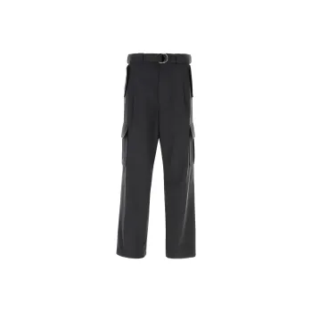 PRADA SS24 Cargo Pants Men's Slate Gray