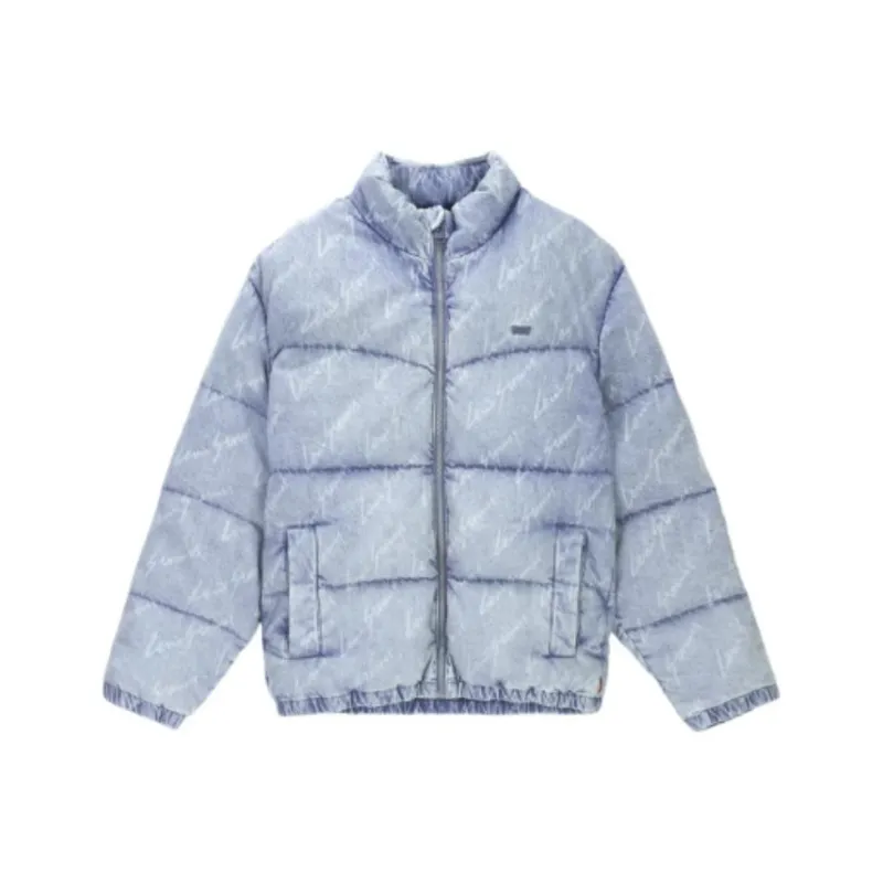 Levi's Down Jacket Men's Denim Blue-0