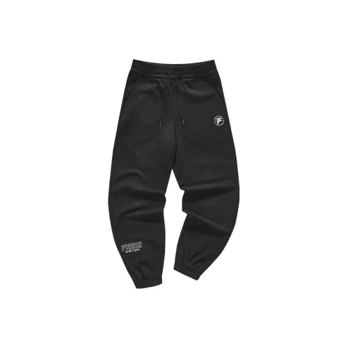 FILA Knitted Sweatpants Men Jet Black
