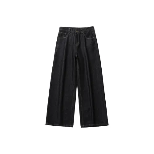 VESIBO Jeans Unisex Black