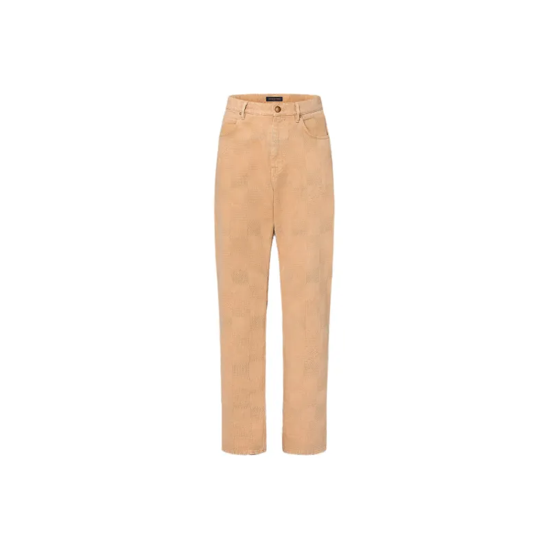 LOUIS VUITTON Damier Workwear Cotton Pants-0