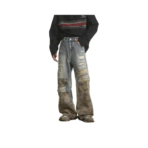 Chisportate Jeans Unisex Blue
