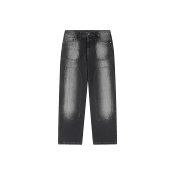GF Ferré Jeans Unisex Black Gray Color