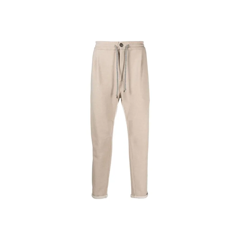Brunello Cucinelli SS23 Knitted Sweatpants Men's Khaki-0