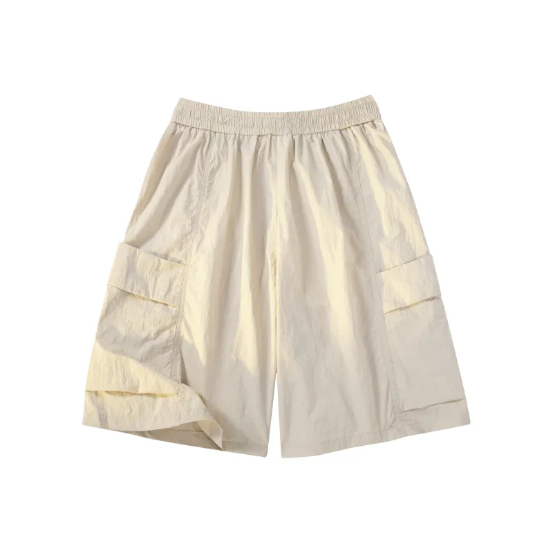 Warrior Huichao Riding The Wind Collection Cargo Shorts Unisex-16