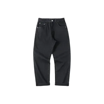 FAIRWHALE Jeans Unisex Denim Black