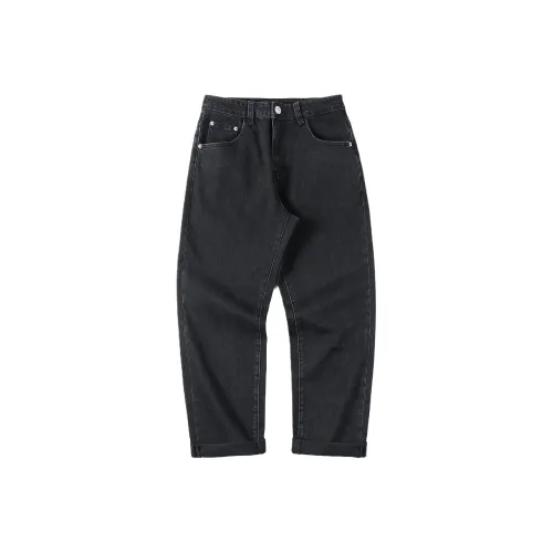 FAIRWHALE Jeans Unisex Denim Black