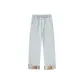 617 Lace-Up Light Blue Fleece-Lined