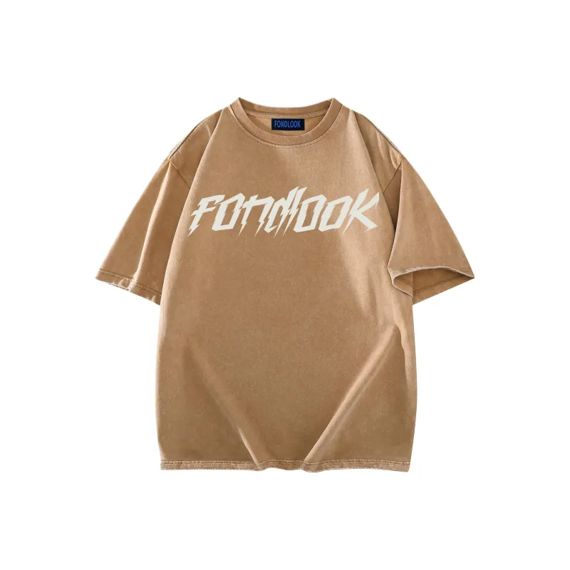 FONDLOOK T Shirts Unisex-9